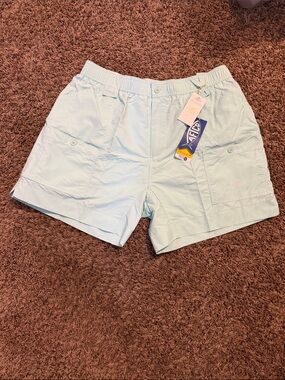 AFTCO Light Blue Men's Cargo Shorts